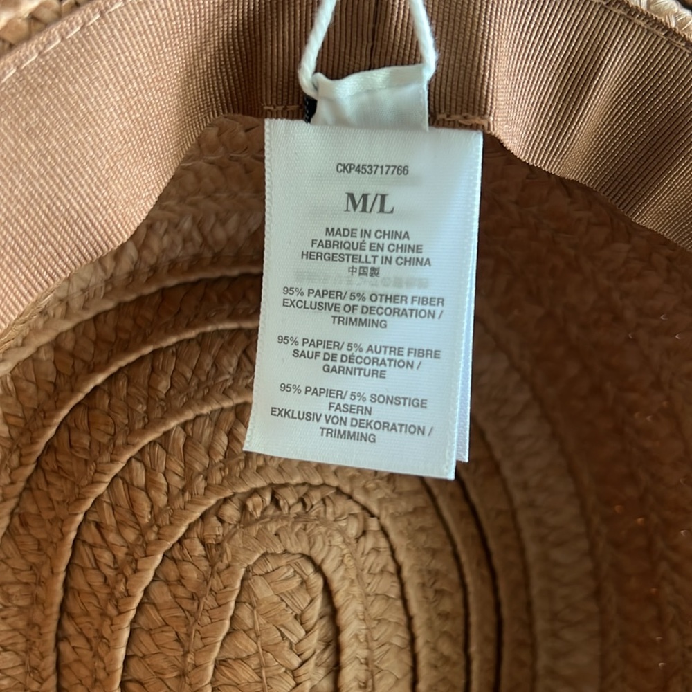 Madewell Packable Straw Hat - Picture 7 of 8